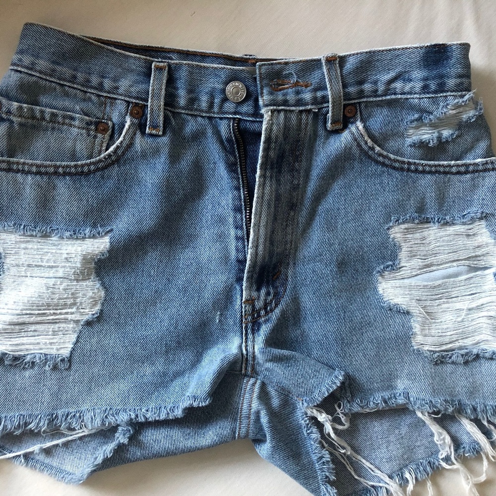 Vintage Levi Jean Shorts - 12th Tribe